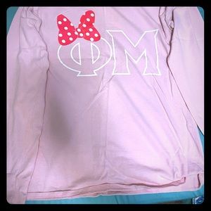 Phi Mu Sorority shirt Disney